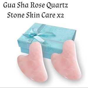 2 for $40 Gua Sha Rose Quartz (Natural Crystal)